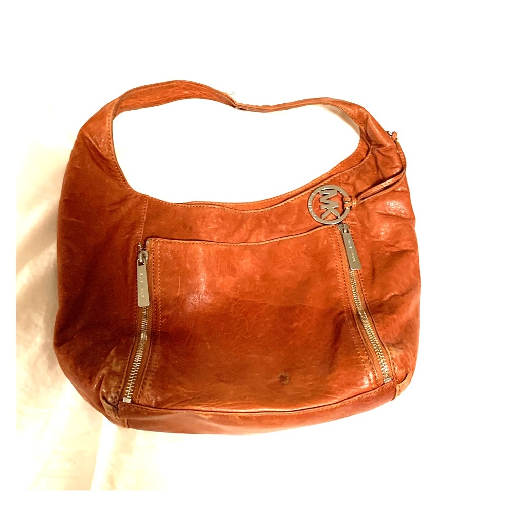 Michael Kors Leather Boho shoulder bag, purse.